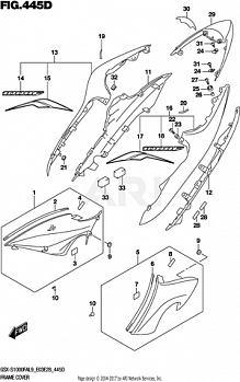 FRAME COVER GSX-S1000FYAL9 E03)