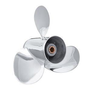 Винт гребной Skipper для Yamaha 9.9-20, диаметр 9 1/4" нержавеющий, лопастей - 3, шаг 10" sk63v-45952-00-el-ss