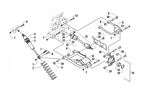 REAR SUSPENSION ASSEMBLY