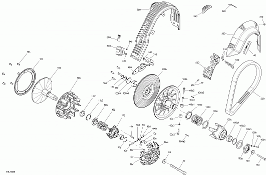 Pulley Tundra - 550F