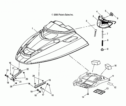 HOOD - S06ND4BS (4999399939A08)