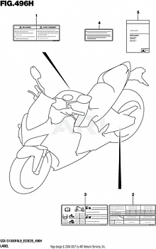 LABEL (GSX-S1000FZAL9 E28)