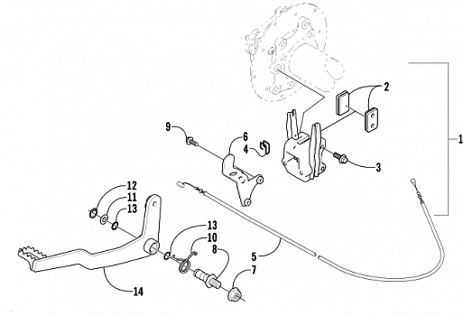 AUXILIARY BRAKE ASSEMBLY