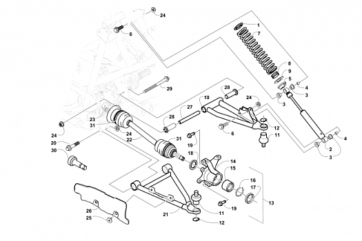 FRONT SUSPENSION ASSEMBLY