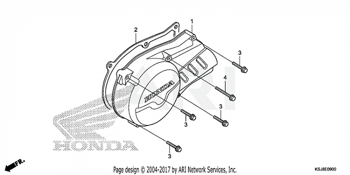 LEFT CRANKCASE COVER