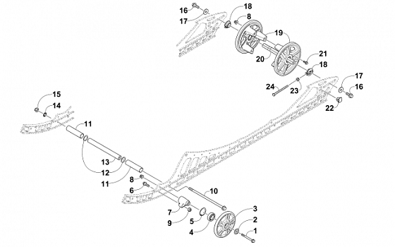 IDLER WHEEL ASSEMBLY