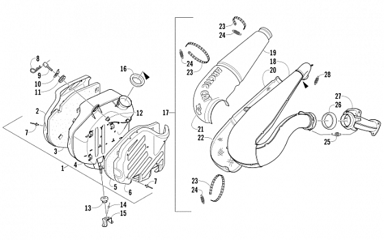 EXHAUST ASSEMBLY