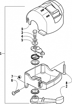 THROTTLE CASE ASSEMBLY