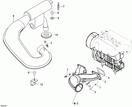 Exhaust System 600