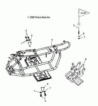 FRAME BODY - A04KA05CA (4999202359920235B01)