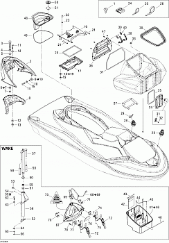 Body, Front View STD