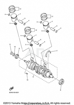 CRANKSHAFT PISTON