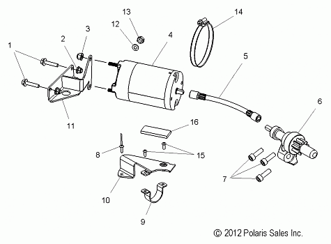 ENGINE, STARTER MOTOR - S15CL6/CW6 ALL OPTIONS (49SNOWSTARTER13RUSH)