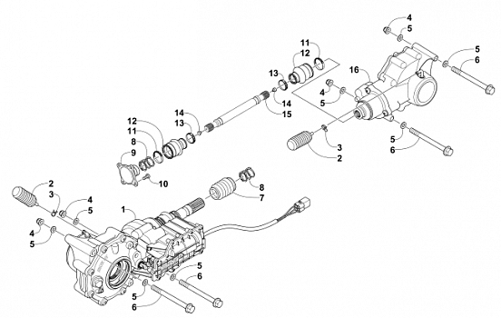 DRIVE TRAIN ASSEMBLY