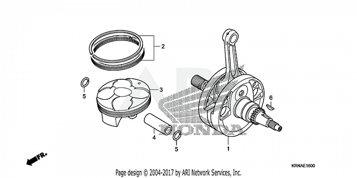 CRANKSHAFT + PISTON