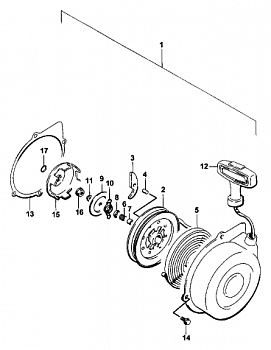 RECOIL STARTER ASSEMBLY