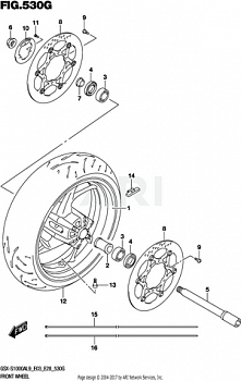 FRONT WHEEL (GSX-S1000AZL9 E03)