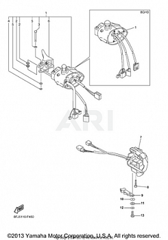 HANDLE SWITCH LEVER