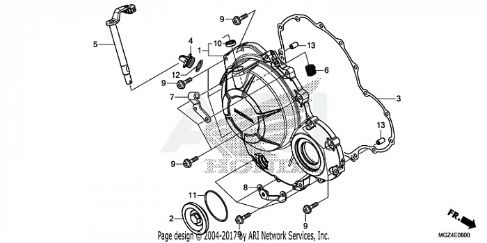 RIGHT CRANKCASE COVER