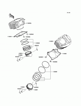 Cylinder/Piston(s)