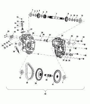 GEARCASE - A03BA38CA (4975037503C03)