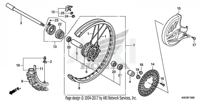 FRONT WHEEL