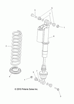 SUSPENSION, FRONT SHOCK MOUNTING - R11JH87AA/AD (49RGRSHOCKMTG11RZR875)