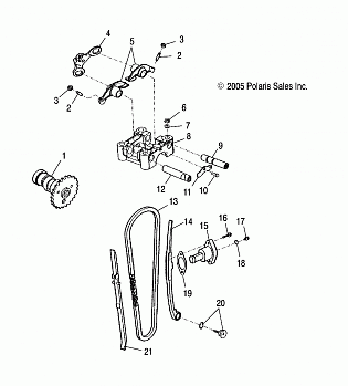 VALVE CAM - A06PB20VA/VB (4999202869920286A09)