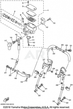 FRONT MASTER CYLINDER