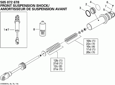 Take Apart Shock, Front