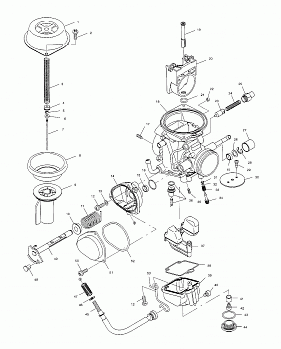 CARBURETOR - A01CH50EB (4964466446D007)