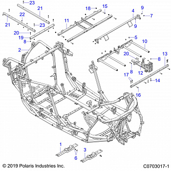CHASSIS, MAIN FRAME - Z20R4_92AC/BC/AE/BE/AK/BK/AR/BR/AH/BH/AT/BT/LE/LT/LC  (C0703017-1)
