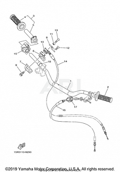 STEERING HANDLE CABLE