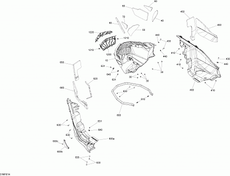 Bottom Pan Summit - 850 E-TEC - Package SP