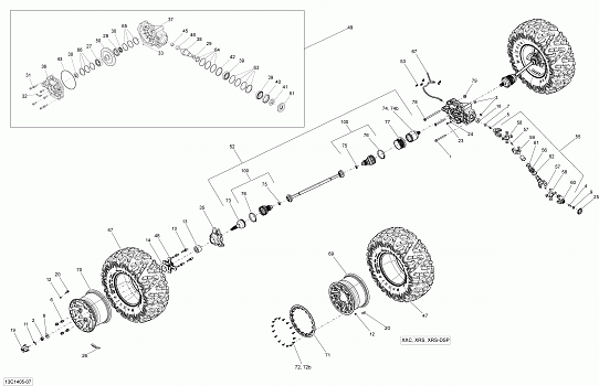 Drive System, Rear