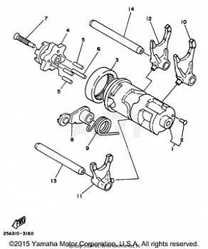 SHIFT CAM FORK