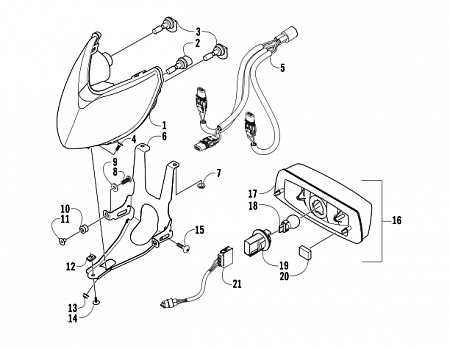 HEADLIGHT AND TAILLIGHT ASSEMBLIES