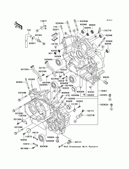 Crankcase(VN1500-E2-E4)