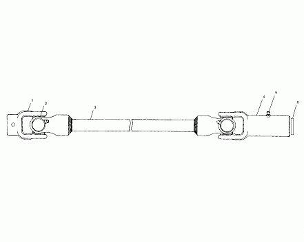 PROP SHAFT - A02CH42AA (4968536853B07)