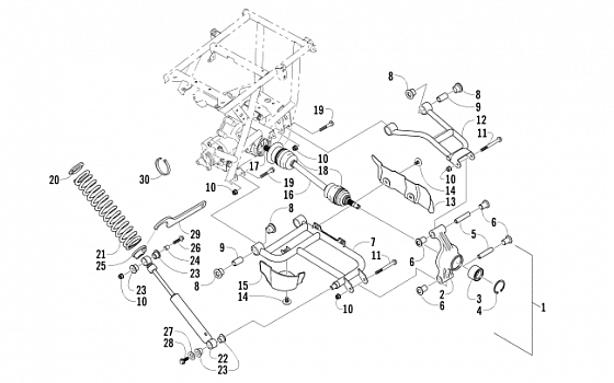 REAR SUSPENSION ASSEMBLY