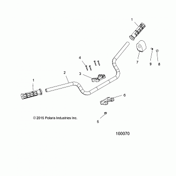 STEERING, HANDLEBAR and CONTROLS - A18SVE95BR