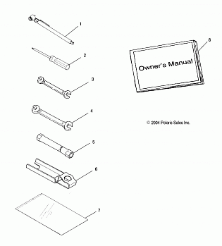 TOOL KIT - A02CH42AA (4968536853D14)