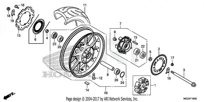 REAR WHEEL