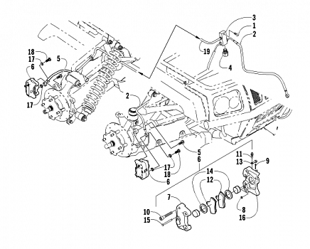 HYDRAULIC BRAKE ASSEMBLY