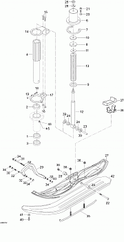 Front Suspension And Ski SWT-WT 600