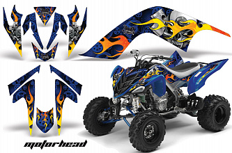 Графика AMR Racing Motorhead (синяя) для Yamaha Raptor700