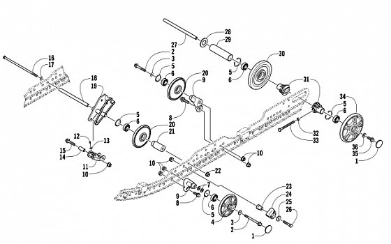 IDLER WHEEL ASSEMBLY