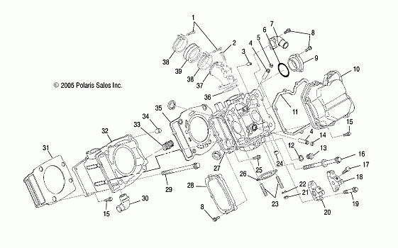 ENGINE, CYLINDER - A07MH50FC (4999200139920013D05)
