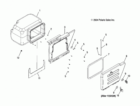 STORAGE BOX - R05RD68AA/AB (4998269826A07)