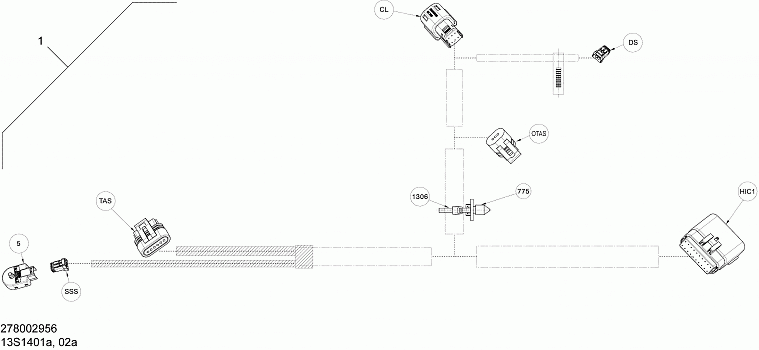 Electrical Harness Steering_13S1402a